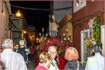 Imagen de San Gregorio Taumaturgo que se venera en Telde/FJS Fotografía e Ildefonso Rodríguez.